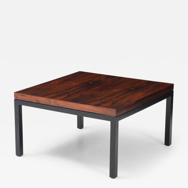  Knoll Brazilian Rosewood And Lacquer Coffee Table By Knoll