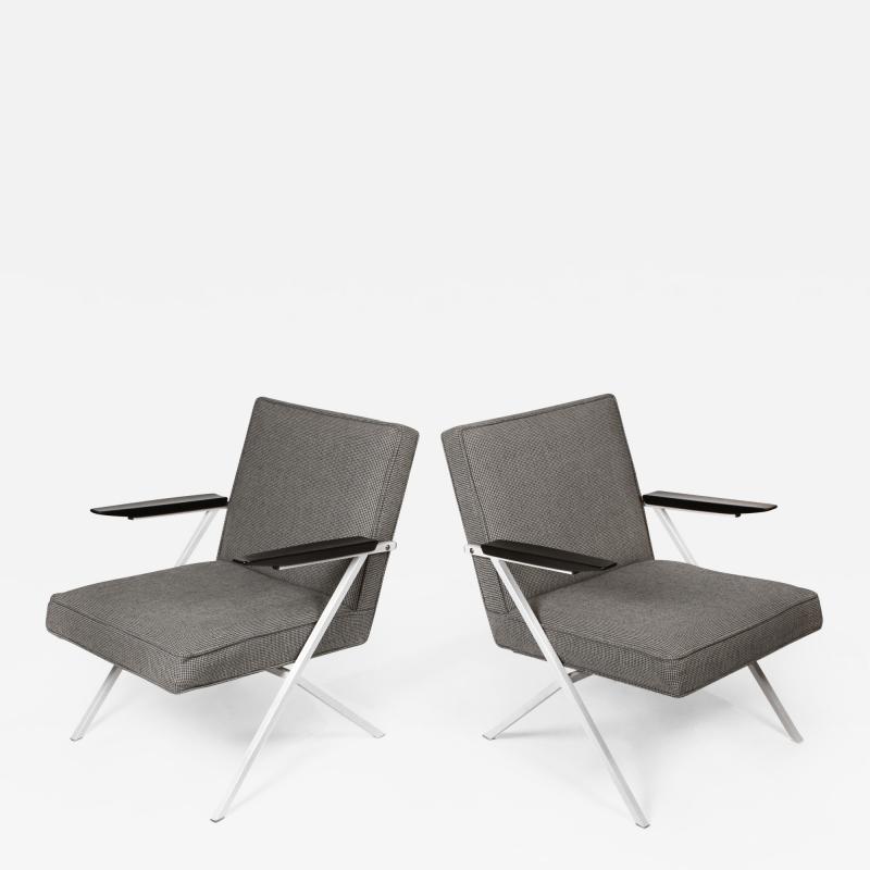  Knoll International Ladislav Rado Cantilevered Lounge Chairs for Knoll and Drake 1950s