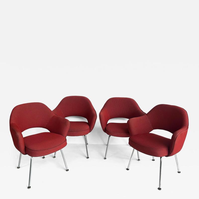  Knoll Knoll Eero Saarinen Executive Armchair 71 From Seagram Bldg N Y C Set of 4