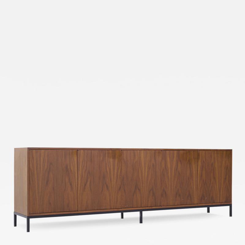  Knoll Knoll Style Mid Century Walnut Long Credenza