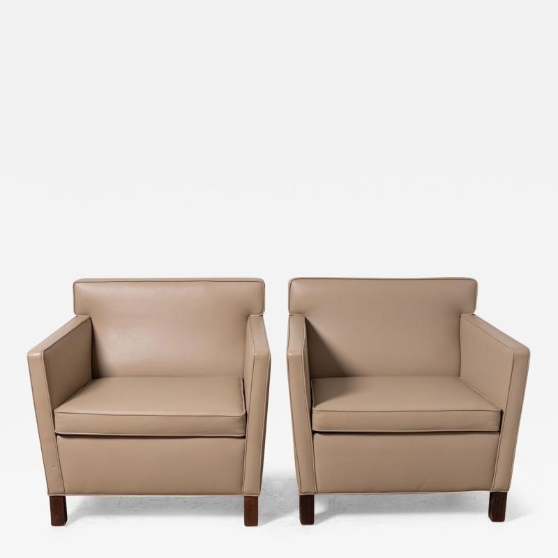  Knoll Krefeld Lounge Chairs by Ludwig Mies van der Rohe for Knoll