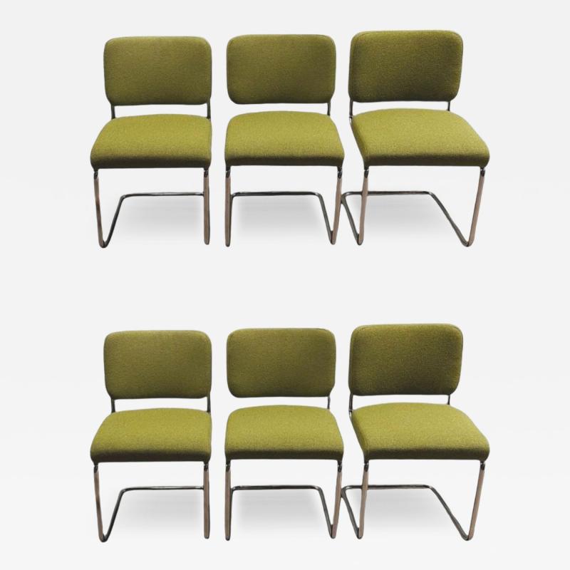  Knoll Marcel Breuer for Knoll Cesca Side Dining Chairs 1980