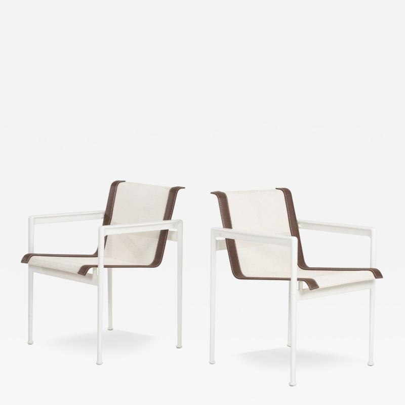  Knoll Pair of Richard Schultz for Knoll Pull Up Chairs 1960s