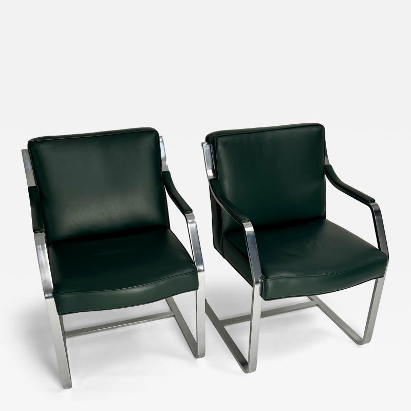  Knoll Pair of Vintage Arm Chairs by Knoll