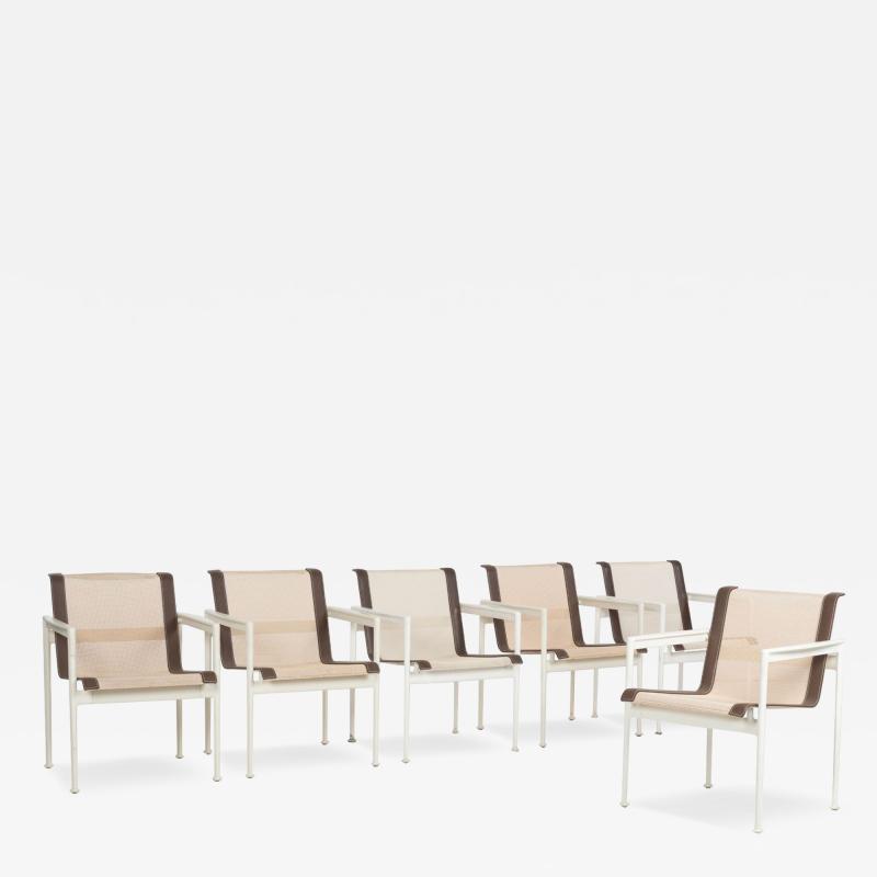  Knoll Richard Schultz for Knoll Set of Six Dining Chairs 1960s