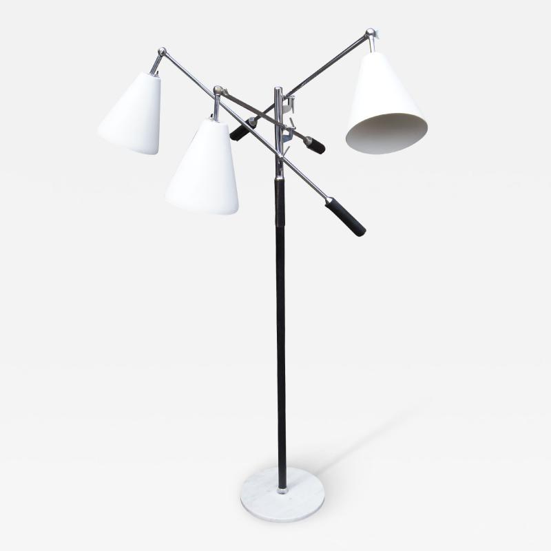  Koch Lowy Italian Triennale Style Floor Lamp by Koch Lowy
