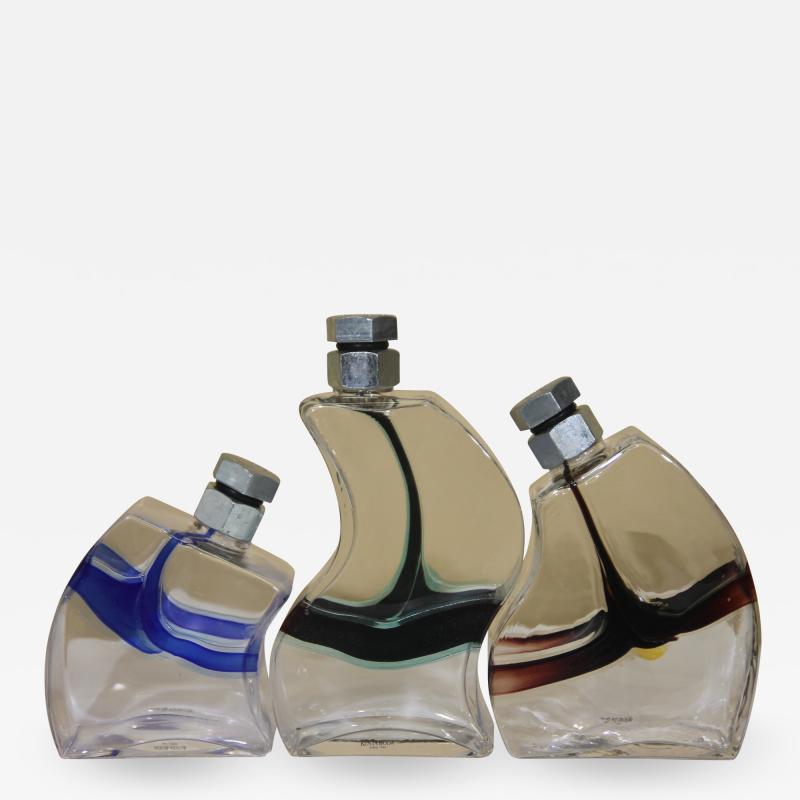  Kosta Boda AB Decanter Set By Kjell Engman for Kosta Boda