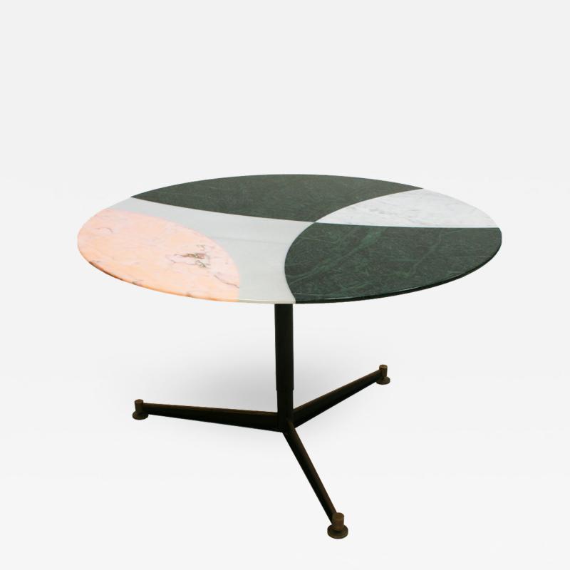  L A Studio L A Studio Contemporary Modern Marble Circular Dining Table