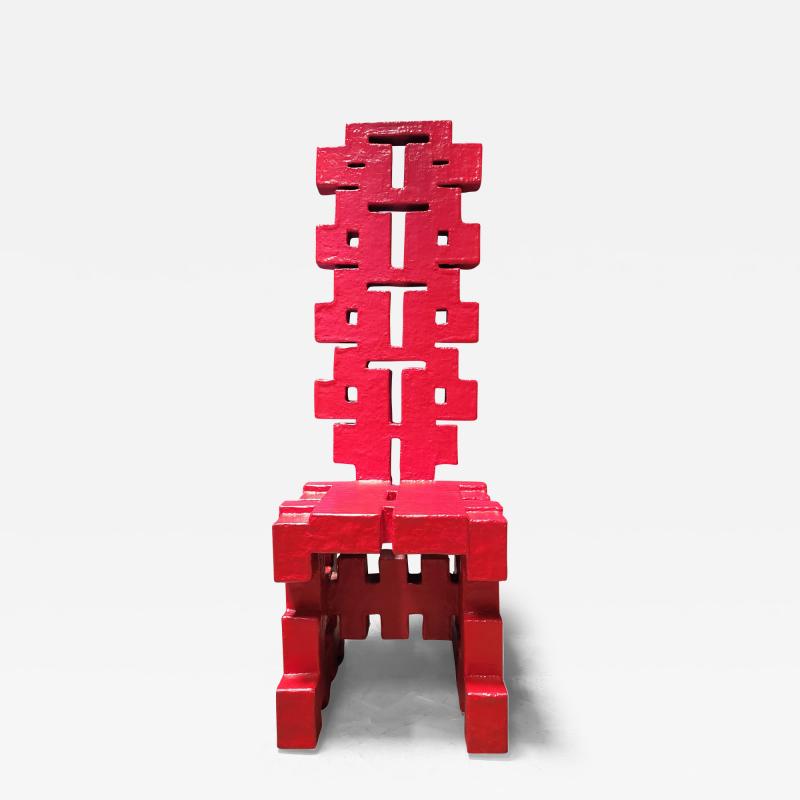  LAS NIMAS ESTALO chair red throne