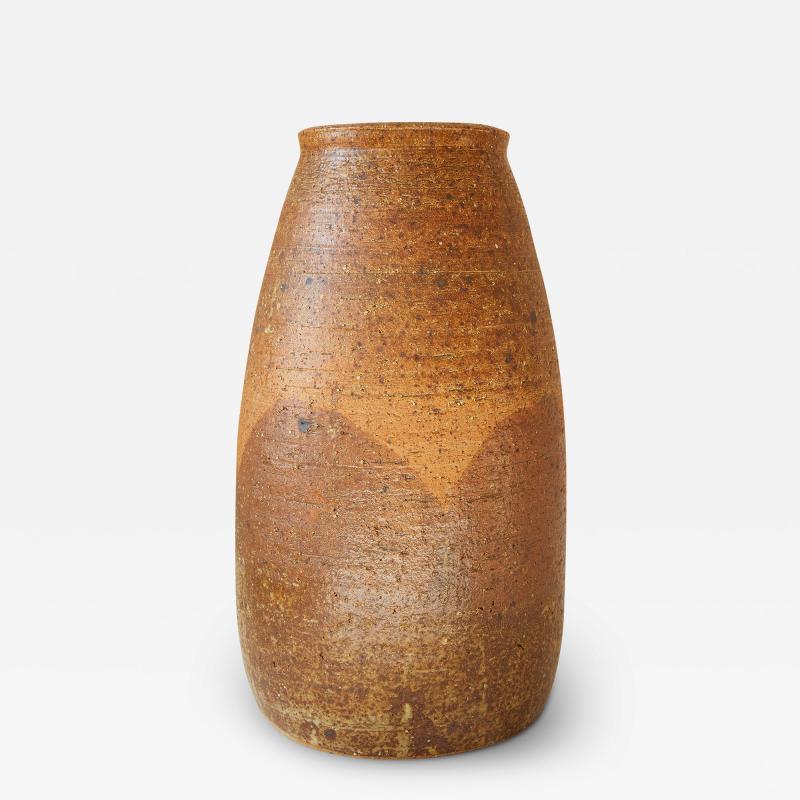  La Borne Potters LARGE STONEWARE CERAMIC VASE