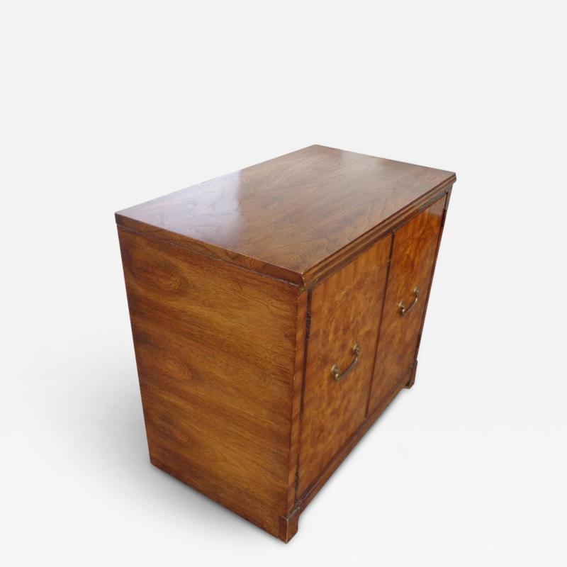  Lane Furniture Lane Walnut and Burl Cabinet