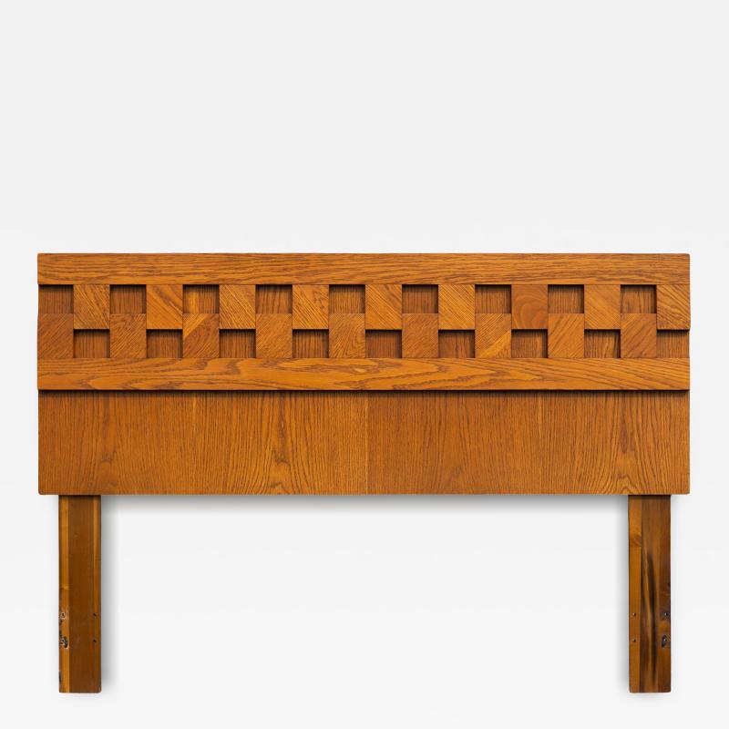  Lane Furniture Monumental Lane Furniture King Size 62 Staccato Cubist Headboard in Oak