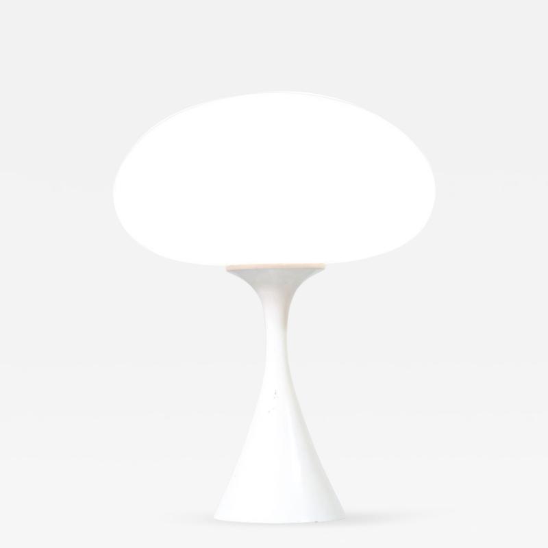  Laurel Light Co Billy Curry Mushroom Frosted Glass Table Lamp for Laurel