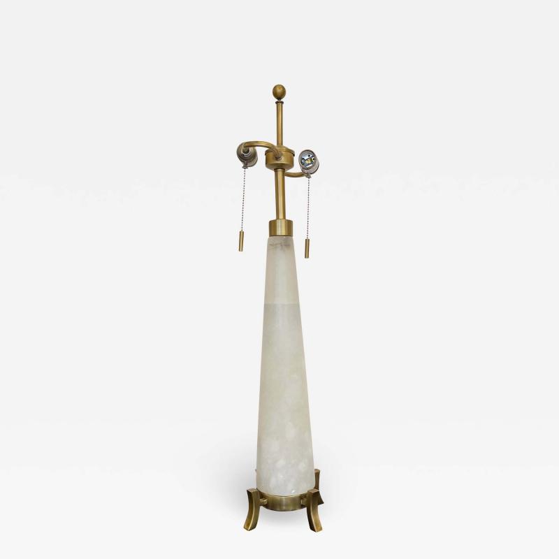  Lawson Fenning Modern Lawson Fenning Marble Stone Brass Table Lamp