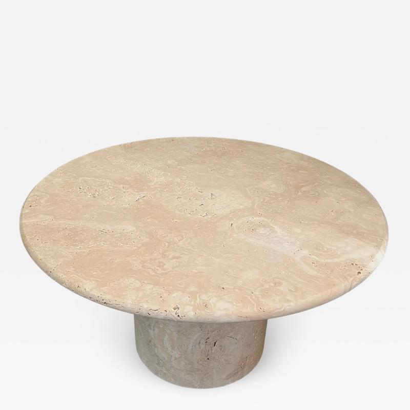  Le Lampade 35 Travertine Coffee Table by Le Lampade