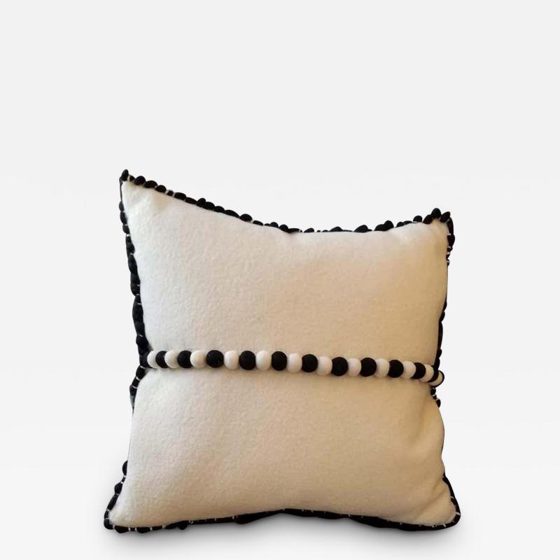  Le Lampade Lido III Merino Wool Pillow by Le Lampade