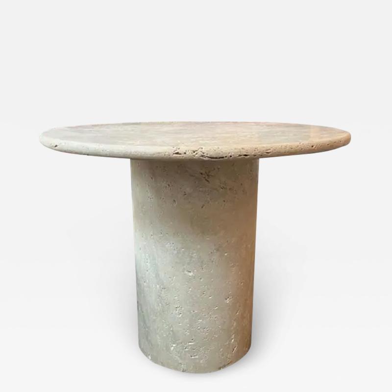  Le Lampade Travertine Dining Table by Le Lampade