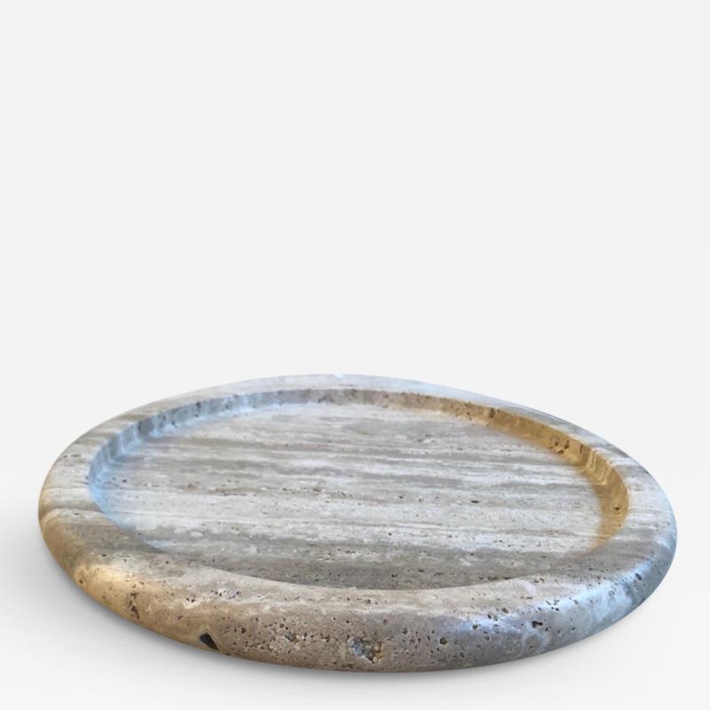  Le Lampade Travertine Tray by Le Lampade