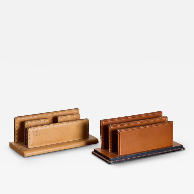  Le Tanneur French Leather Desk Organizer by Le Tanneur