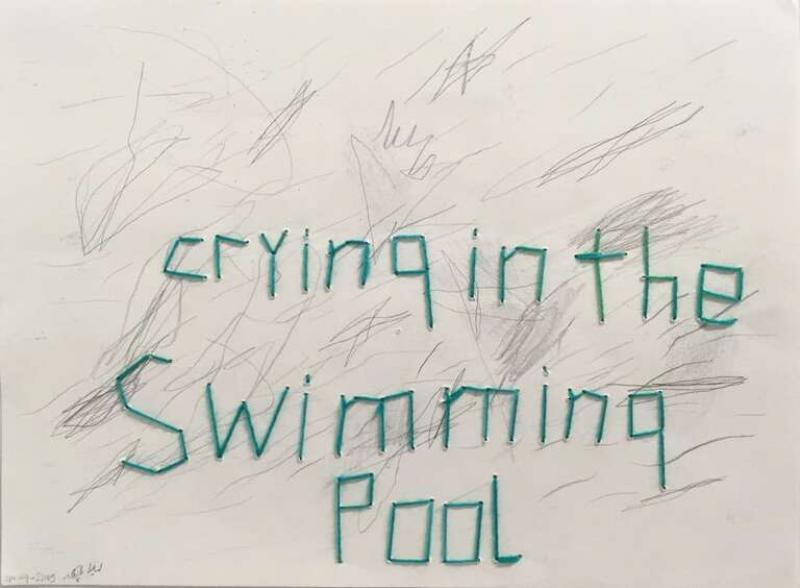  Leila Pazooki Crying in the Swimming Pool 2015