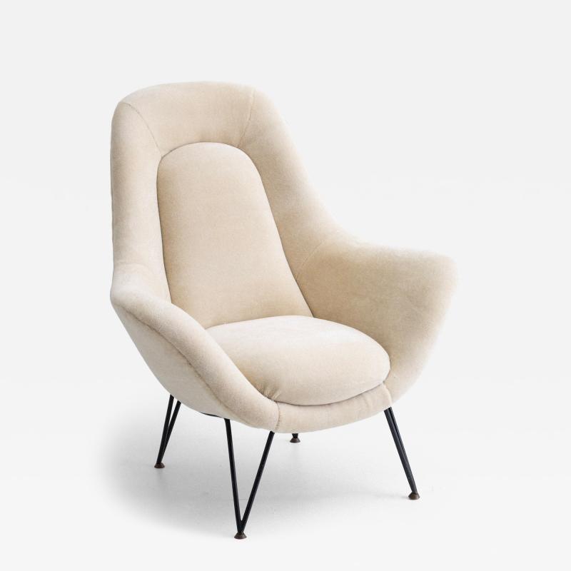  Lenzi 1950 s Italian Womb Chair by Lenzi Italy