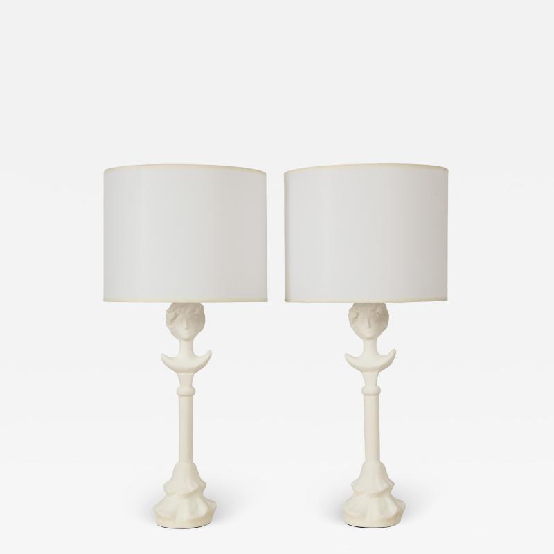  Lerebours Bespoke Custom Plaster Gio Table Lamps