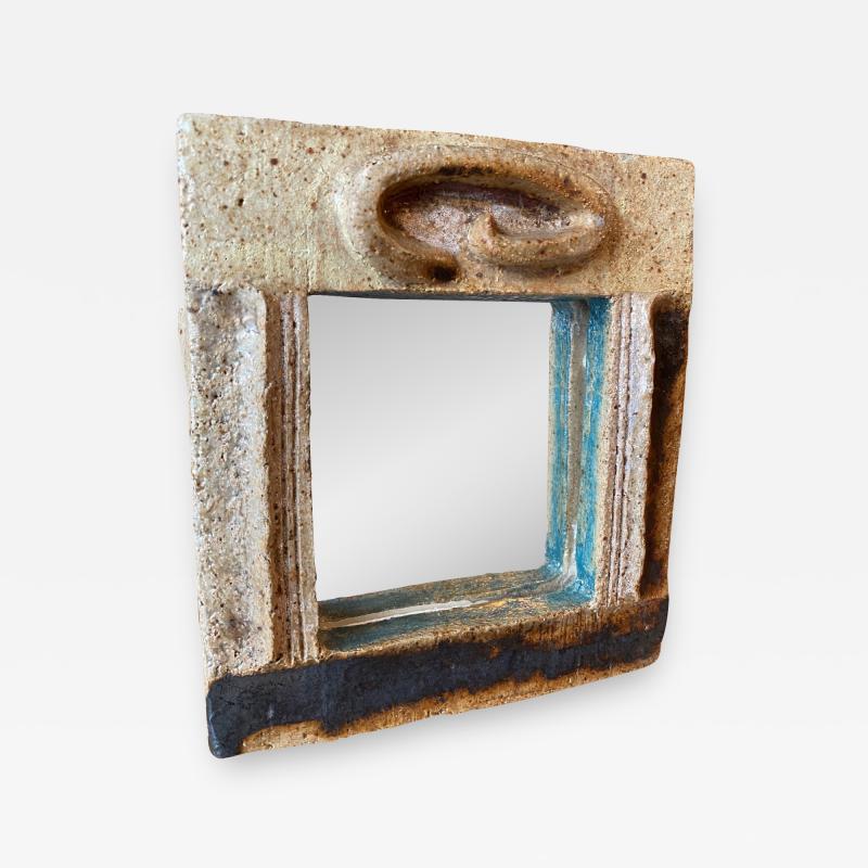  Les Argonautes Ceramic Mirror France 1960s