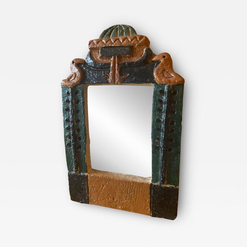  Les Argonautes Les Argonautes Ceramic Mirror France 1960s