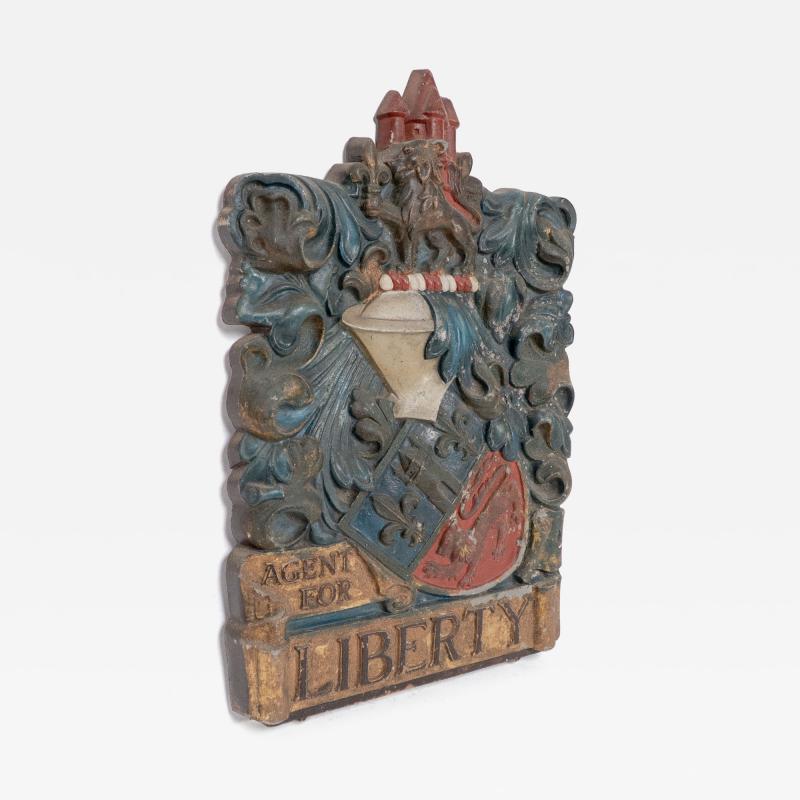  Liberty Co Liberty Co Regent St London An original Agent for Liberty aluminium shop sign