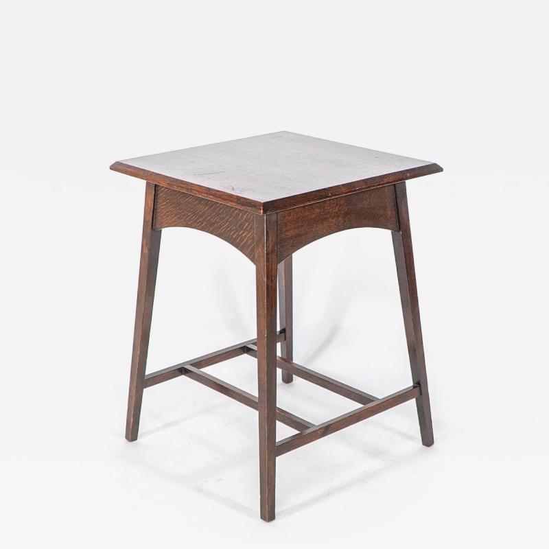  Liberty Co Liberty Co attr A good quality well designed Arts Crafts oak side table
