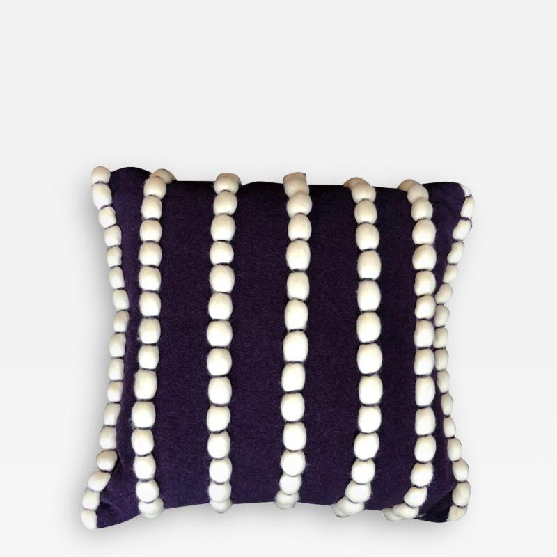  Lido Purple Wool Pillow