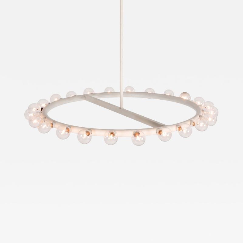  Lightolier Alvin Lustig Ring Chandelier for Lightolier c 1960