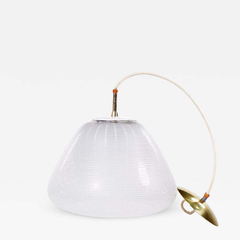  Lightolier Lightolier Mid Century Glass Pendant Light