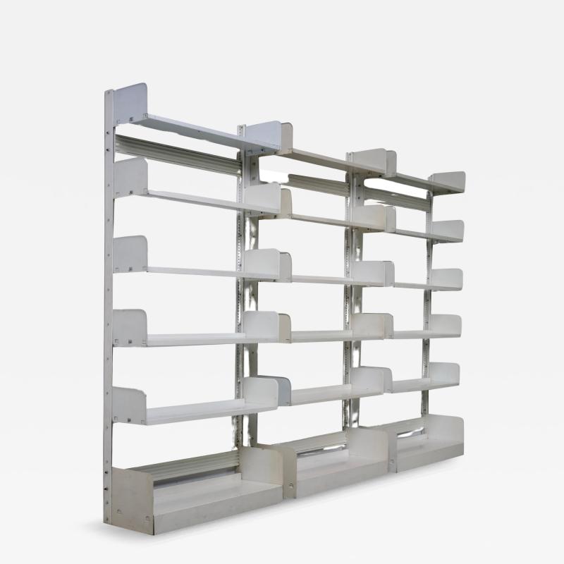  Lips Vago Set of 3 Congresso modular freestanding shelves by Lips Vago Italy 1960s