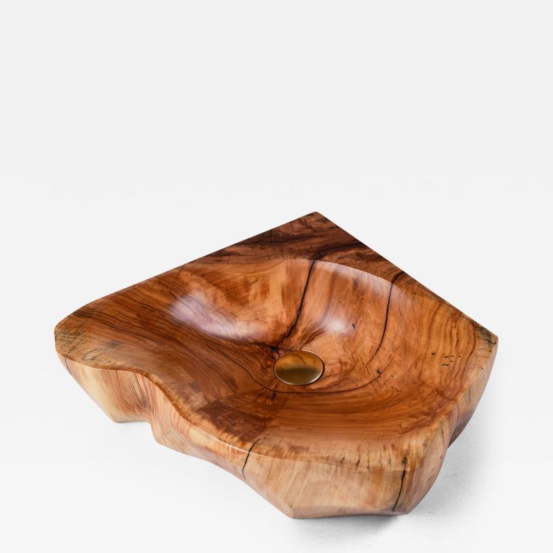  Logniture Banik Solid Wood Bathroom Sink Basin Original Contemporary Design Logniture