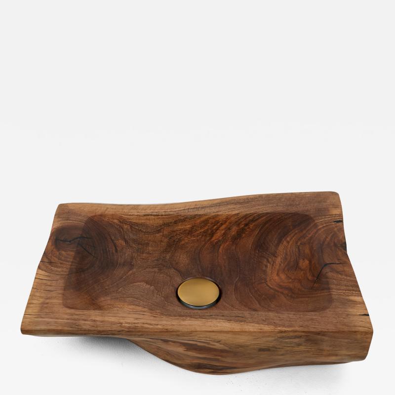 Logniture Logniture Live Edge Wood Bathroom Sink Basin Original Design Handmade