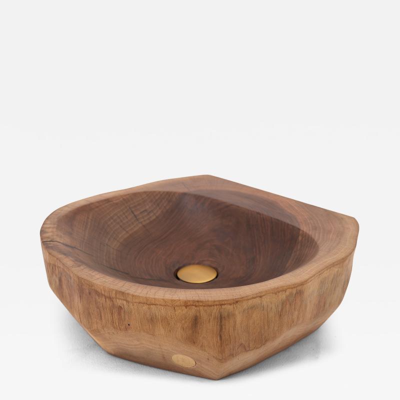  Logniture Logniture Live Edge Wood Bathroom Sink Basin Original Design Handmade