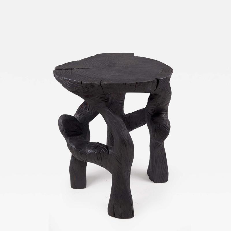  Logniture Satyrs Solid Wood Sculptural Side Table Original Contemporary Design