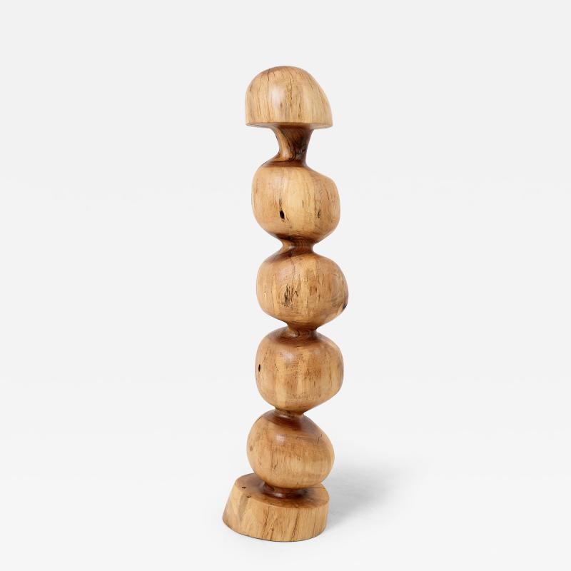  Logniture Still Stand Abstract Wood Sculpture Chainsaw Carved Walnut Logniture