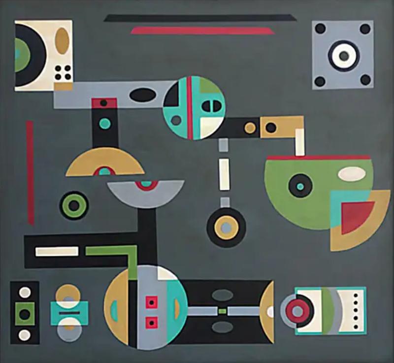  Lol Soldevilla Lol Soldevilla Oil on Wood Untitled Signed and Dated 1959