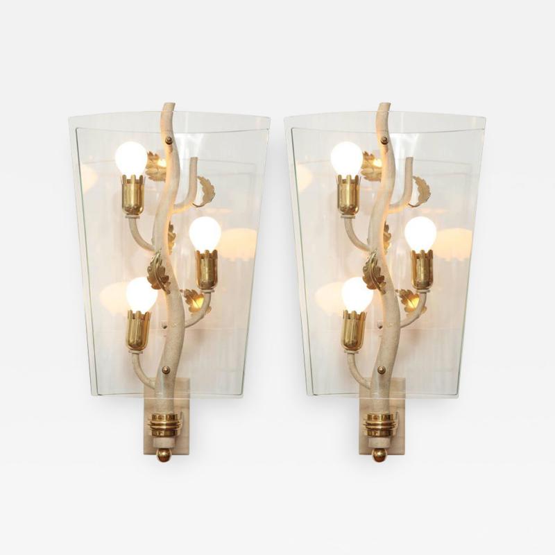  Luigi Brusotti Luigi Brusotti Sconces Italy 1940