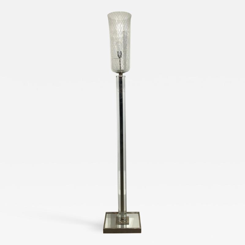  Luigi Brusotti Tall floor lamp by Brusotti Italy 1935