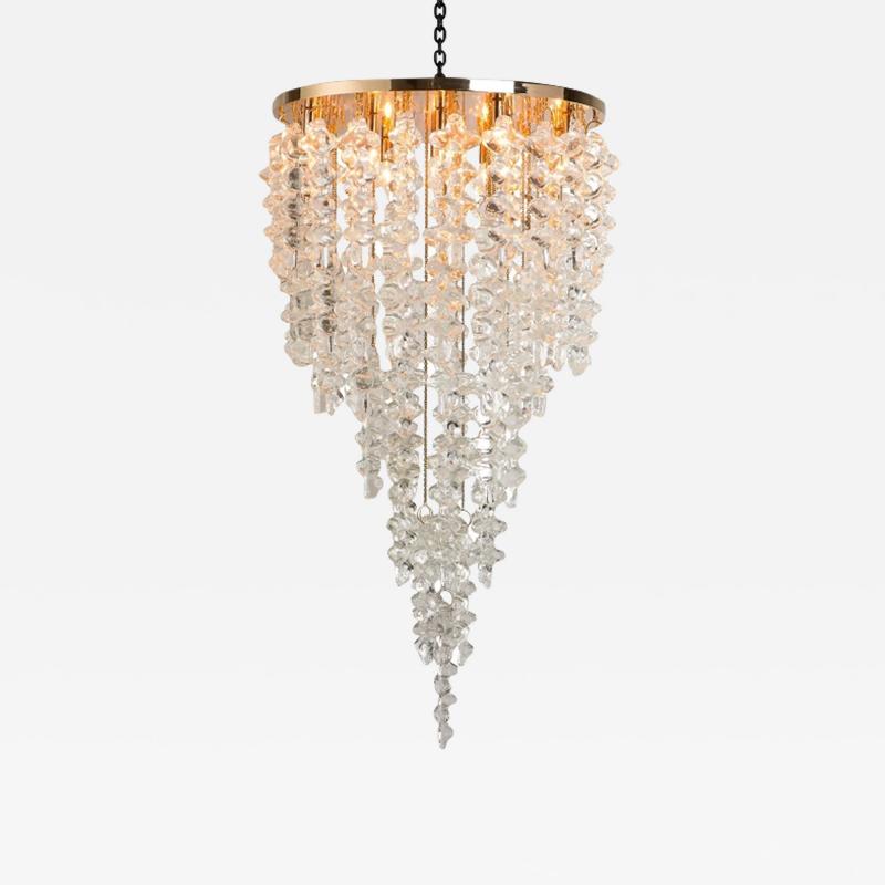  Luxe BRUTALE Venetian Glass Chandelier