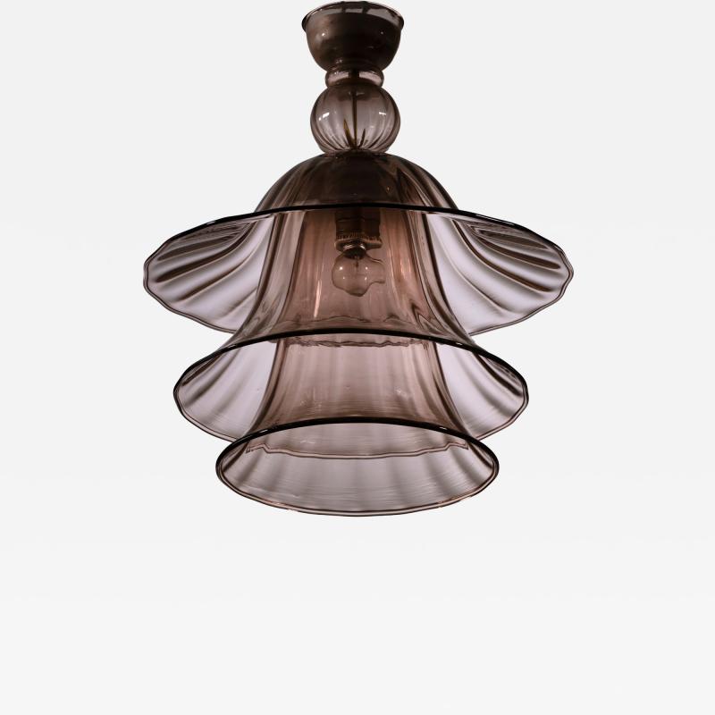  M V M Cappelin Co Cappellin Murano glass pendant