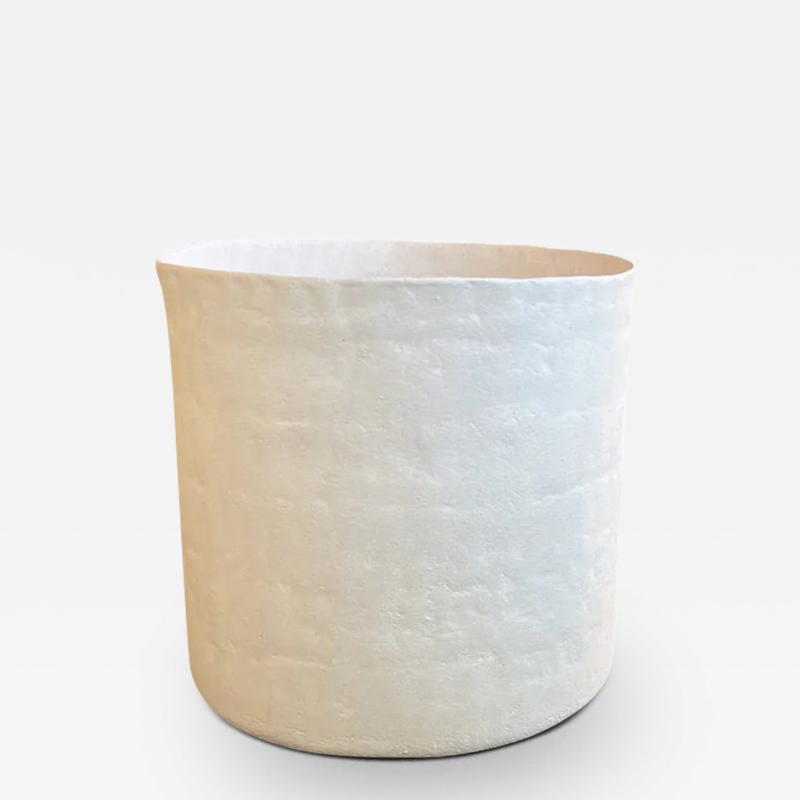  MATHILDE MARTIN CERAMIC XXL OFF WHITE M18 CERAMIC VASE