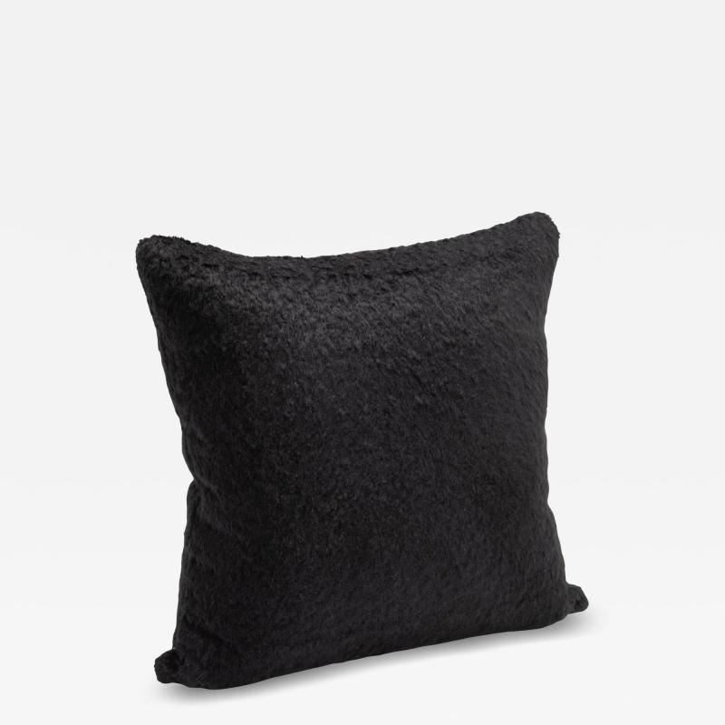  MOGUL Black Alpaca Pillow By MOGUL