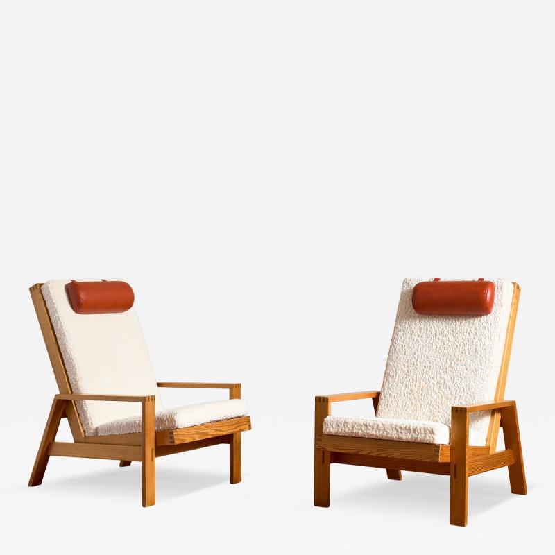  Madsen Schubell Henry Schubell Arm Chairs