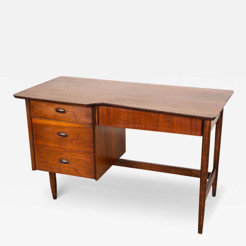  Mainline by Hooker Mid Century Mainline Hooker Walnut Desk