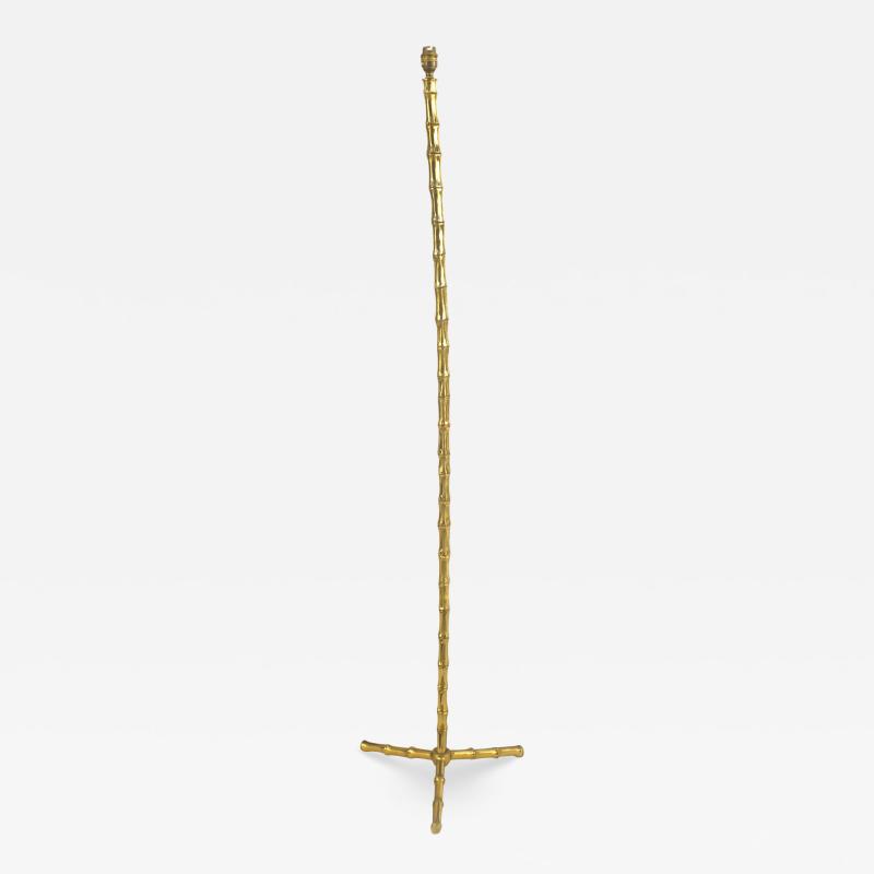  Maison Bagu s French Mid Century Bagues Style Faux Bamboo Floor Lamp