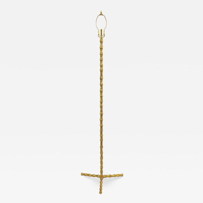  Maison Bagu s French Mid Century Bagues Style Faux Bamboo Floor Lamp
